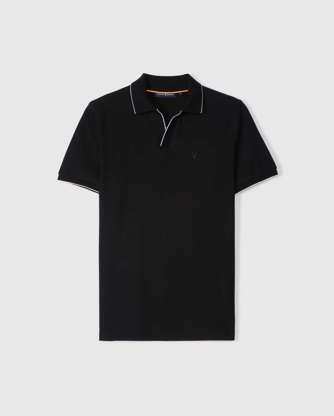 Polos Psycho Bunny East Hills Johnny Polo Shirt Noir Homme | MOV-61146304